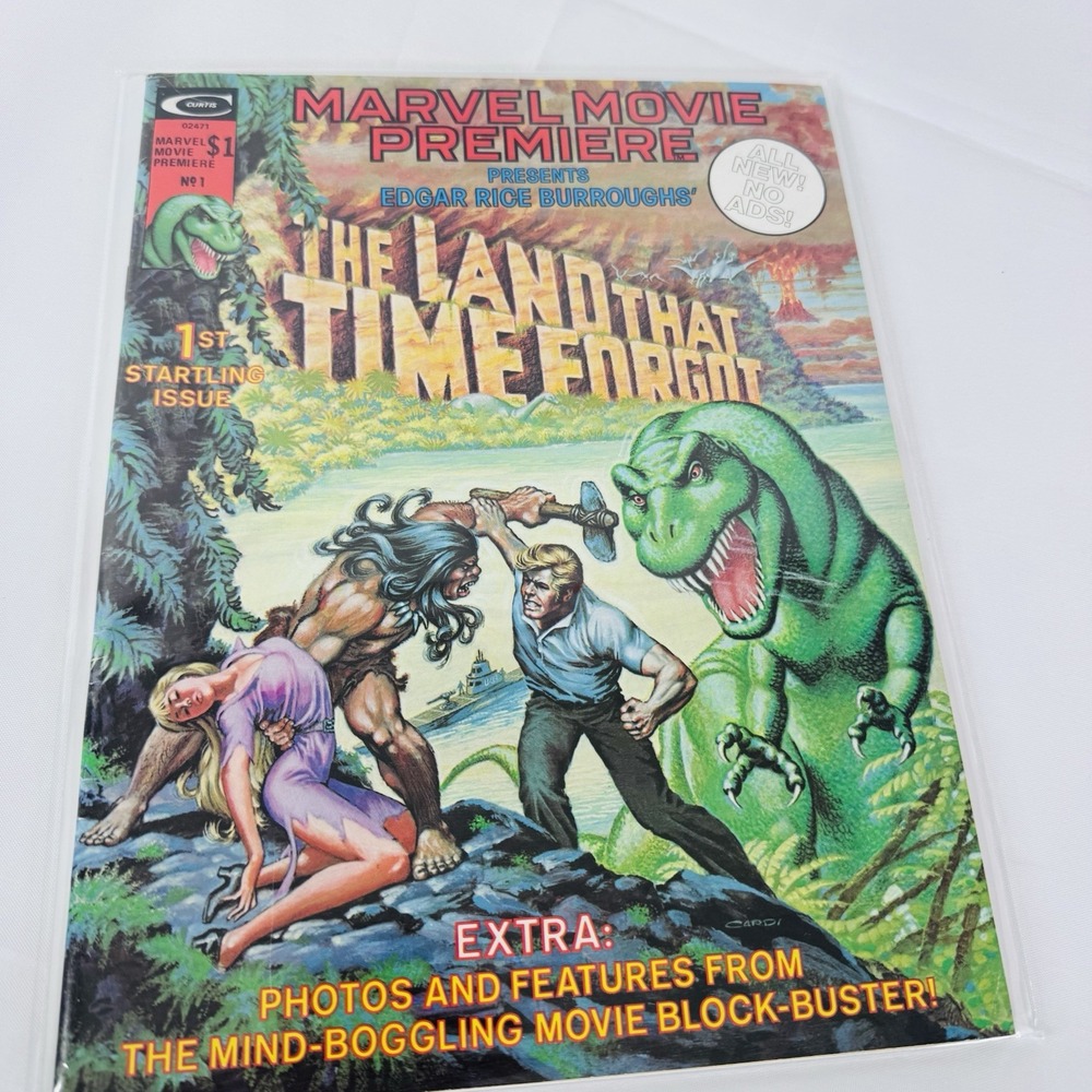 Marvel Movie Premiere Present E Rice Burroughs Land Time Forgot  #1 Lot‎ 1975